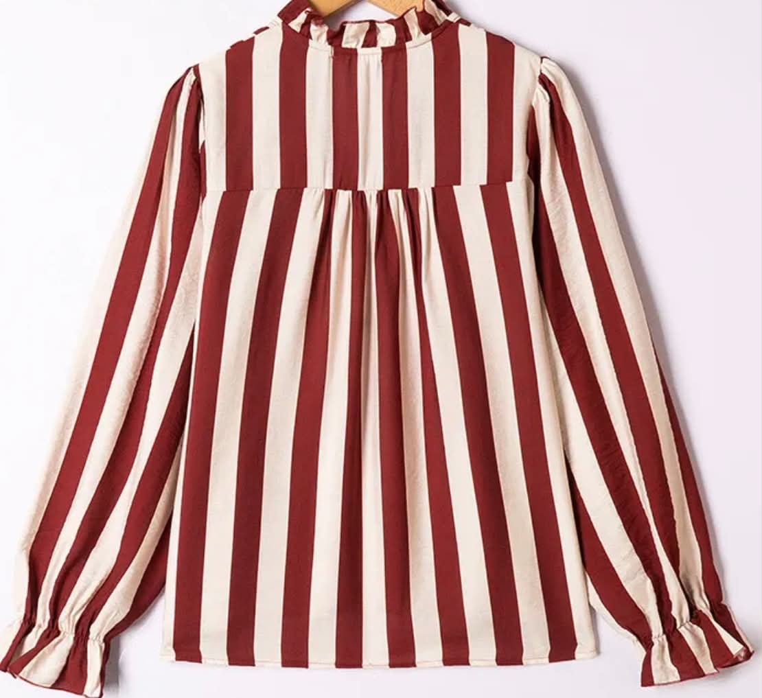 Blouse Clémence Bordeaux