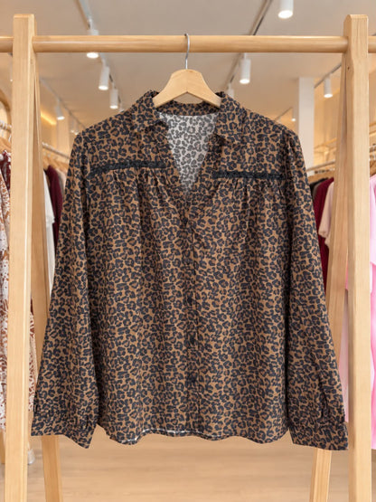 Chemise Léonie – Imprimé léopard