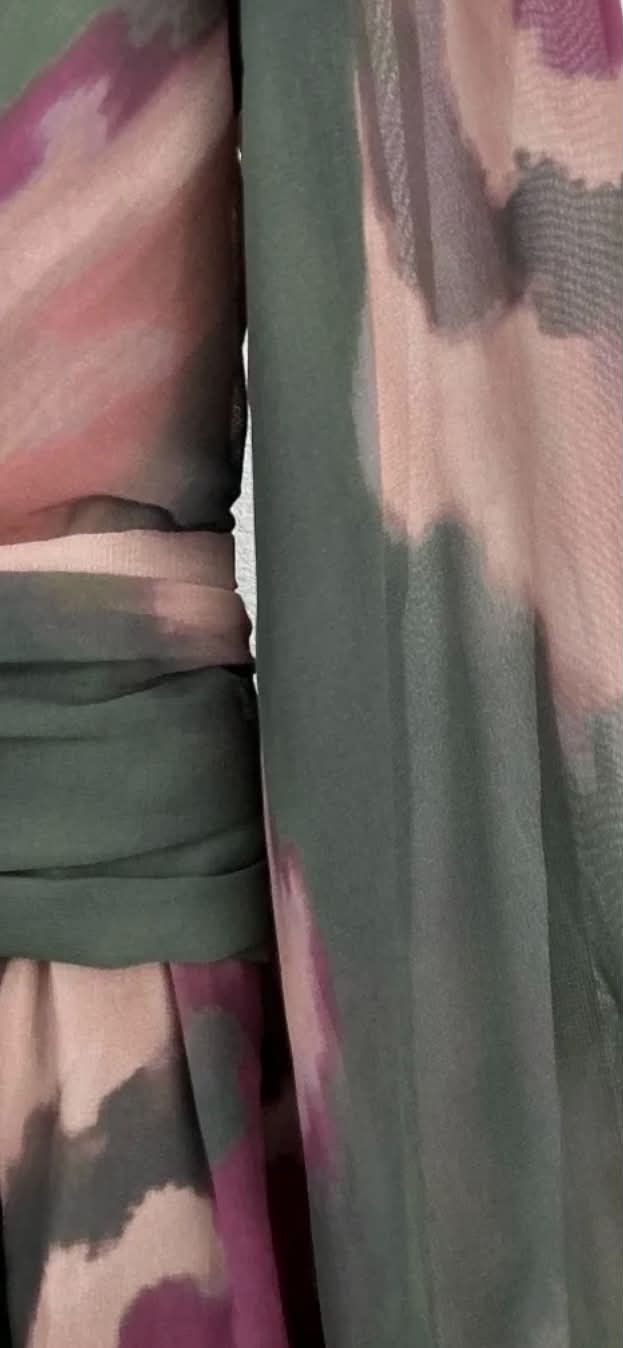 Robe Naïa – Kaki imprimé