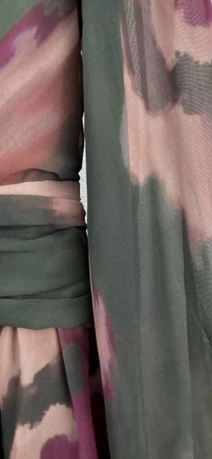 Robe Naïa – Kaki imprimé
