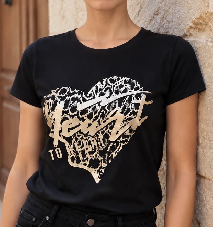 T-shirt Naya – Noir
