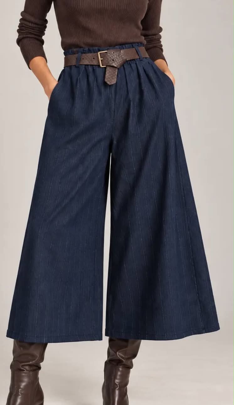 Jupe culotte Charlie – Marine