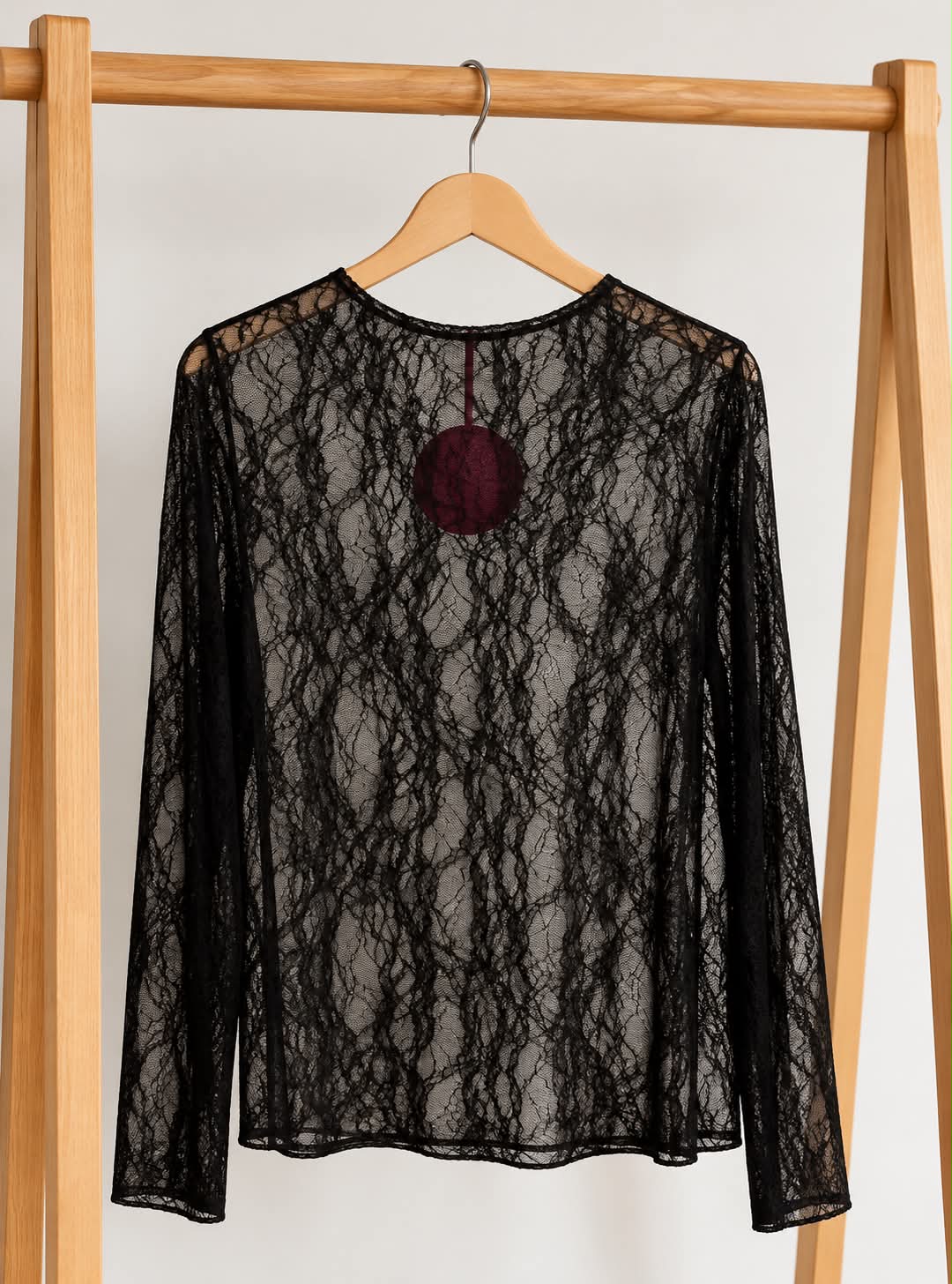 Top LOUISON – Dentelle Noir