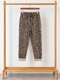 Pantalon Léopard NAYA – Velours Beige