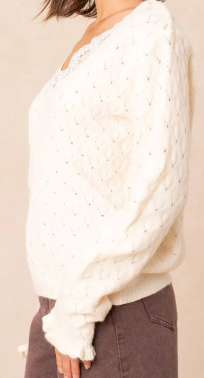 Pull Rosalie – Écru