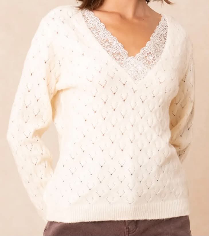 Pull Rosalie – Écru