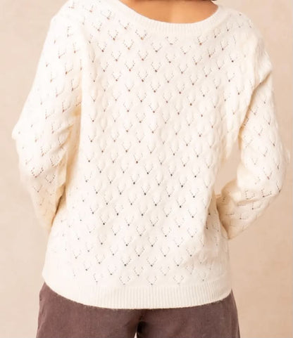 Pull Rosalie – Écru