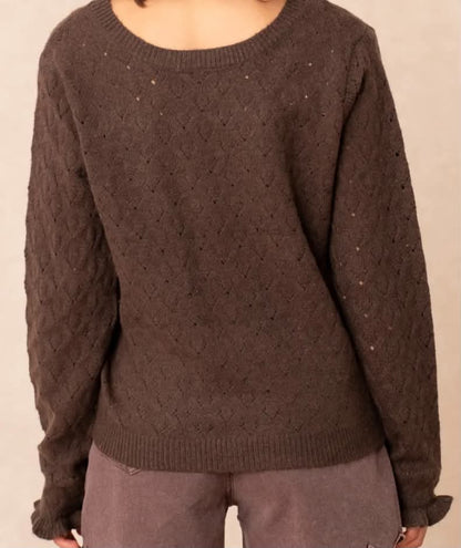 Pull Rosalie – Chocolat